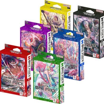 Starter Decks 15-20 [Set of 6] — Starter Deck 15: RED Edward.Newgate