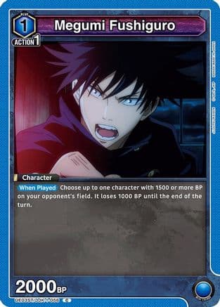Megumi Fushiguro (056) — UE03ST: Jujutsu Kaisen Starter Deck