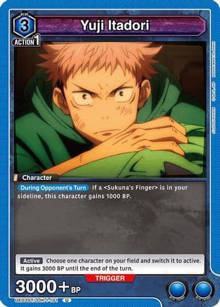 Yuji Itadori (101) — UE03ST: Jujutsu Kaisen Starter Deck