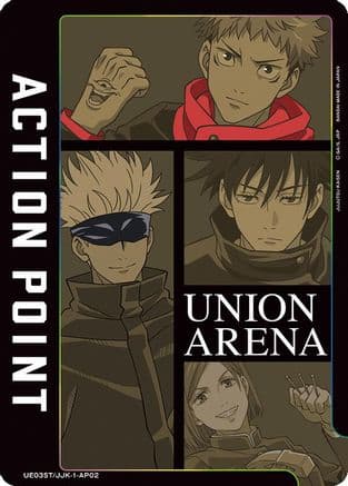 Action Point Card (AP02) (Jujutsu Kaisen) — UE03ST: Jujutsu Kaisen Starter Deck