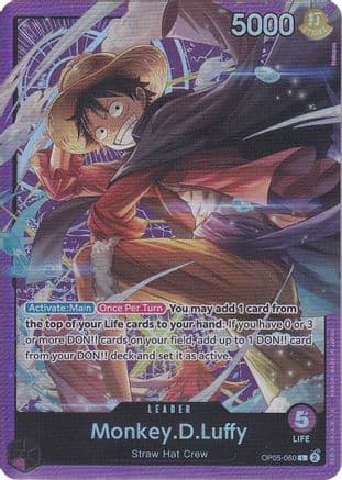 Monkey.D.Luffy (Sound Loader Vol. 1) — One Piece Promotion Cards