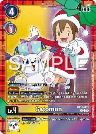 Gatomon (Winter Holiday Event 2024) — Beginning Observer