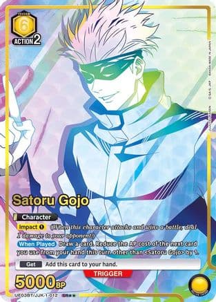 Satoru Gojo (012) (SR**) — UE03BT: Jujutsu Kaisen