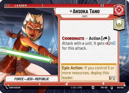 Ahsoka Tano - Snips (Hyperspace) — Prerelease Promos