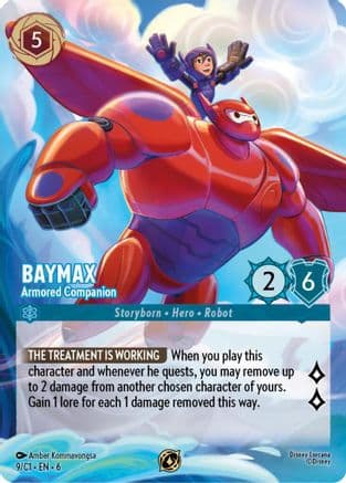 Baymax - Armored Companion — Disney Lorcana Promo Cards