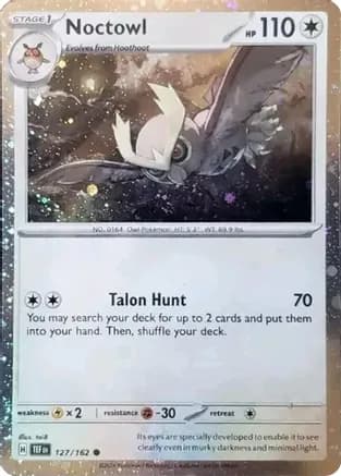 Noctowl - 127 (Cosmos Holo) — SV: Scarlet & Violet Promo Cards