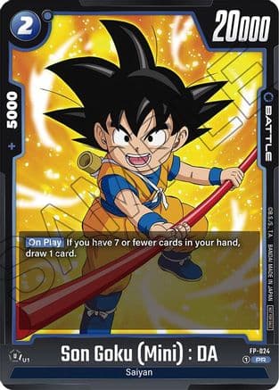 Son Goku (Mini) : DA - FP-024 — Fusion World Promotion Cards and Packs