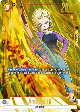 Android 18 (Championship Pack 03) — Tournament and Championship Promos