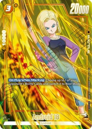 Android 18 (Championship Pack 03 Finalist) — Tournament and Championship Promos