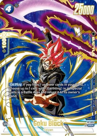 Goku Black - FP-015 (Selection Pack 01 Finalist) — Tournament and Championship Promos