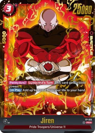 Jiren - FP-016 (Selection Pack 01) — Tournament and Championship Promos
