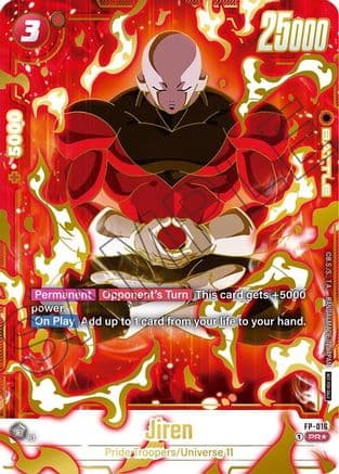 Jiren - FP-016 (Selection Pack 01 Finalist) — Tournament and Championship Promos