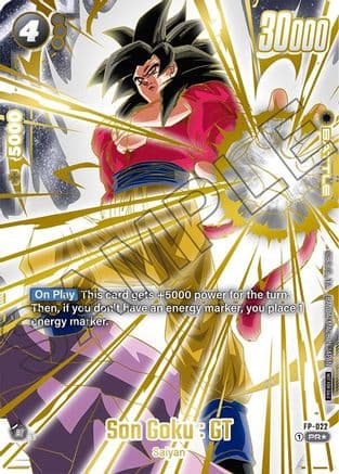 Son Goku : GT - FP-022 (Selection Pack 01 Finalist) — Tournament and Championship Promos