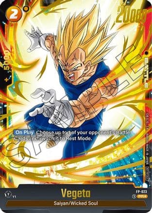 Vegeta - FP-023 (Selection Pack 01) — Tournament and Championship Promos