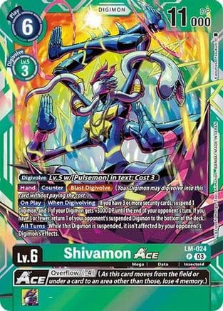 Shivamon ACE — Special Limited Set Digimon Card Game card by Katsuya Kusano