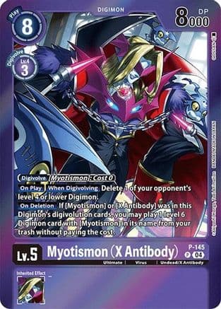 Myotismon (X Antibody) (Reprint) — Special Limited Set
