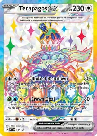 Terapagos ex - 165 — SV: Scarlet & Violet Promo Cards