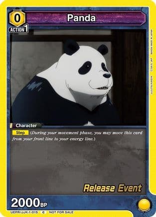 Panda (015) — UE03BT: Jujutsu Kaisen Release Event Cards