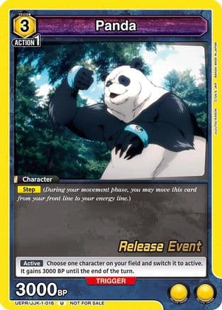 Panda (016) — UE03BT: Jujutsu Kaisen Release Event Cards
