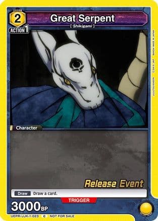 Great Serpent — UE03BT: Jujutsu Kaisen Release Event Cards
