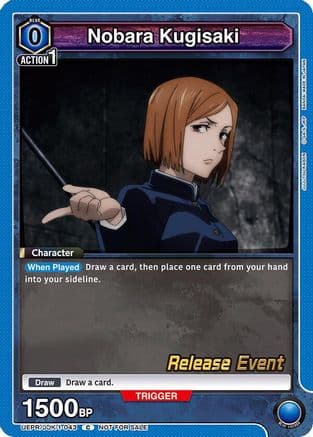 Nobara Kugisaki (043) — UE03BT: Jujutsu Kaisen Release Event Cards