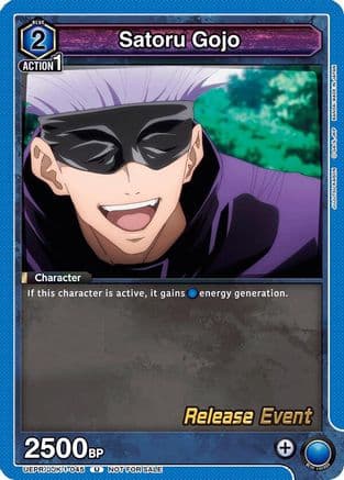 Satoru Gojo (045) — UE03BT: Jujutsu Kaisen Release Event Cards