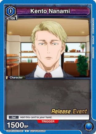Kento Nanami (051) — UE03BT: Jujutsu Kaisen Release Event Cards