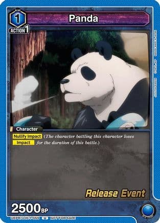 Panda (055) — UE03BT: Jujutsu Kaisen Release Event Cards