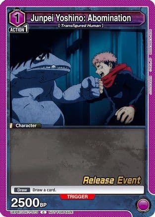Junpei Yoshino: Abomination — UE03BT: Jujutsu Kaisen Release Event Cards