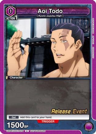 Aoi Todo (079) — UE03BT: Jujutsu Kaisen Release Event Cards