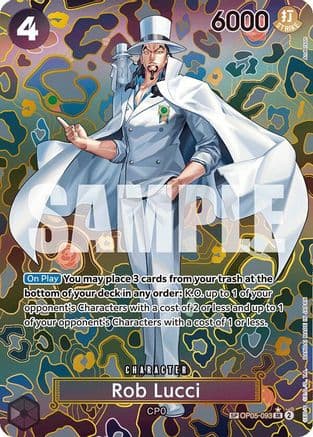 Rob Lucci (SP) — Emperors in the New World