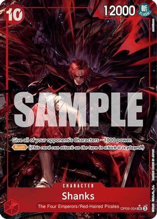 Shanks (004) (Alternate Art) — Emperors in the New World