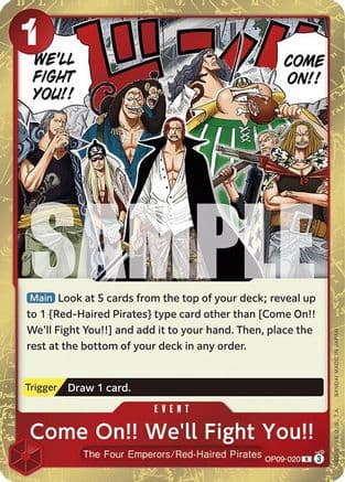 Come On!! We'll Fight You!! — Emperors in the New World