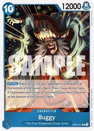 Buggy (051) — Emperors in the New World One Piece Card Game card by Studio Vigor