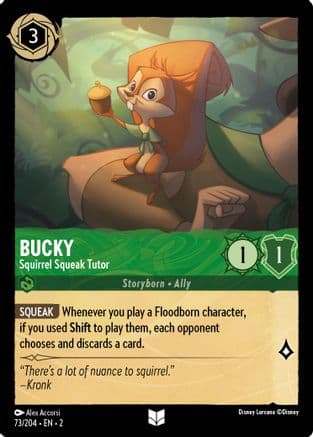 Bucky - Squirrel Squeak Tutor (Errata Version) — Rise of the Floodborn