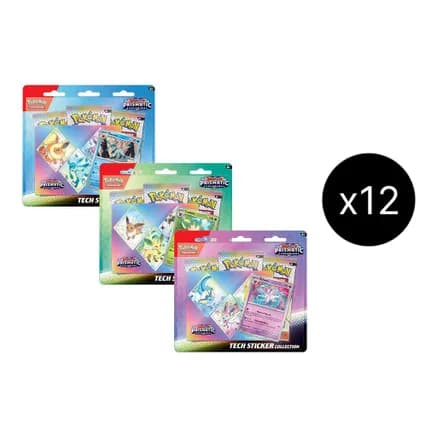 Prismatic Evolutions Tech Sticker Collection Case — SV: Prismatic Evolutions