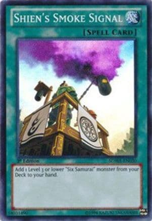 Shien's Smoke Signal — Structure Deck: Samurai Warlords