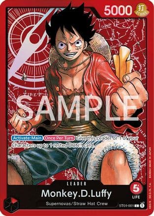 Monkey.D.Luffy — Revision Pack Cards