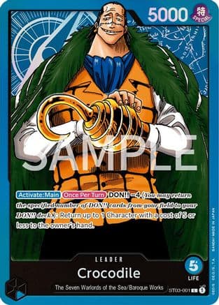 Crocodile (001) — Revision Pack Cards