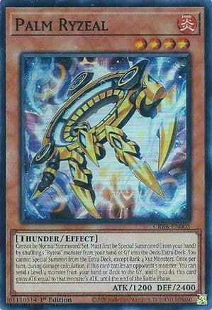Palm Ryzeal (SR) — Crossover Breakers Yu-Gi-Oh! card by MAR-GENOUS