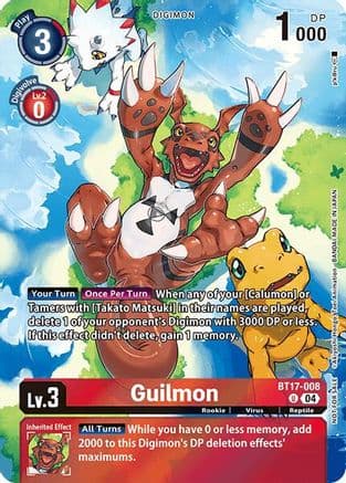 Guilmon (Legend Pack 2024 Box Topper) — Chain of Liberation