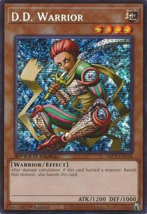 D.D. Warrior (PSR) — Speed Duel: Battle City Finals Yu-Gi-Oh! card by Studio Dice