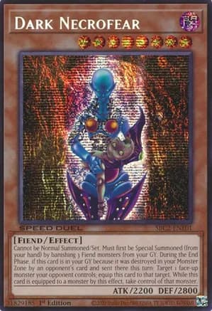 Dark Necrofear (PSR) — Speed Duel: Battle City Finals