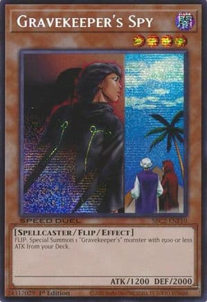 Gravekeeper's Spy (PSR) — Speed Duel: Battle City Finals
