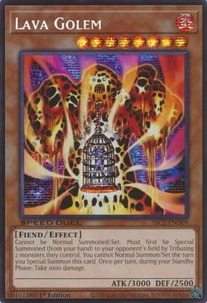 Lava Golem (PSR) — Speed Duel: Battle City Finals