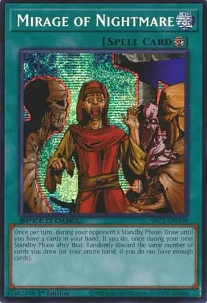 Mirage of Nightmare (PSR) — Speed Duel: Battle City Finals