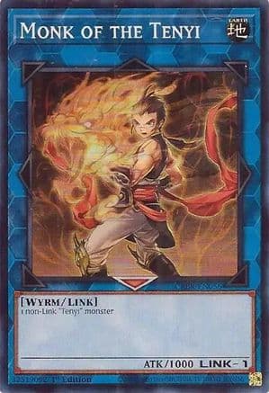 Monk of the Tenyi (SR) — Crossover Breakers Yu-Gi-Oh! card by CHIKARA