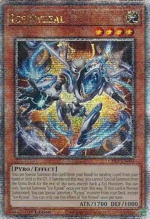 Ice Ryzeal (Quarter Century Secret Rare) — Crossover Breakers