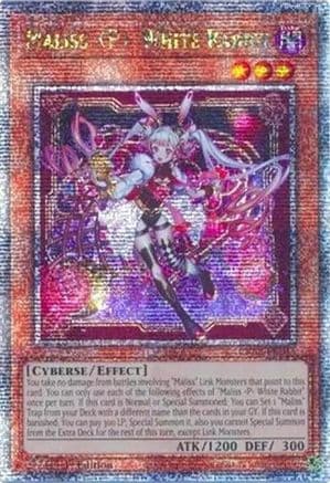 Maliss P White Rabbit (Quarter Century Secret Rare) — Crossover Breakers