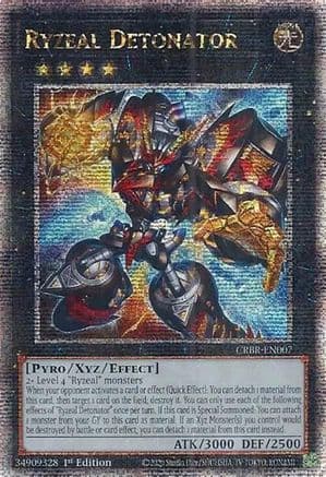 Ryzeal Detonator (Quarter Century Secret Rare) — Crossover Breakers